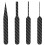 4 PCS Carbon Fiber Sanding Sticks for Scale Model, Special-Shaped Detail Grinding Tools 1