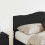 VidaXL vidaXL Headboard Black Oak Engineered wood 5
