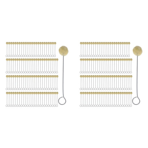 Wool Daubers  Brush,Applicator Tool for Leather Dye, Staining, Crafting, DIY Crafts Projects, Contact Cement 200pcs