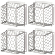 4X Dryer Exhaust Guard Vent Cover,Dryer Vent Bird Guard for 3 to 4 Inch Fan Cover, Stainless Steel Ventilation Bird Cage