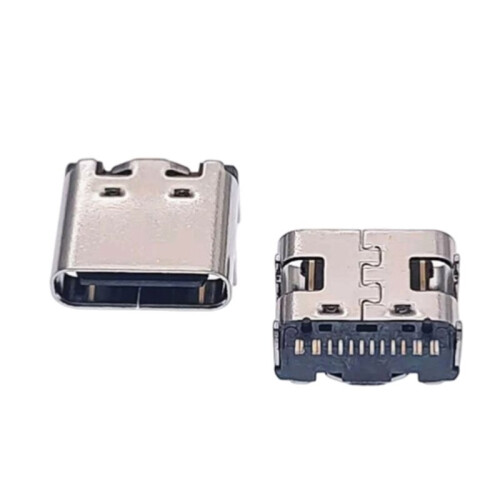 10PCS USB Type C 16Pin SMT Socket Connector USB 3.1 Type-C Female for PCB Design DIY High Current Charging Port 1