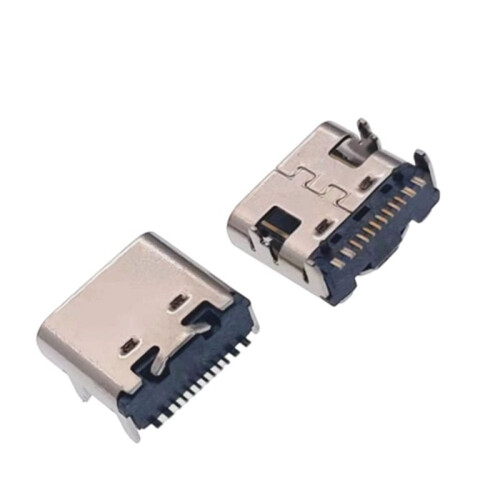 10PCS USB Type C 16Pin SMT Socket Connector USB 3.1 Type-C Female for PCB Design DIY High Current Charging Port 2