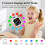 Visual Countdown Timer for Kids, 99-Minute Rechargeable Timer with DIY Color Display, 19 Ringtones,  Management Tool 3