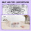 Bead Organizer Box 2 Pack, 60 Small Girds Bead Storage Organizer, Beads Storage Containers with 2 Sheets Label Stickers 5