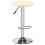 VidaXL vidaXL Barhocker 2 Stk. Creme Kunstleder 2