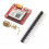 2X SIM800L GPRS GSM Module Core Quad-Band TTL Serial Port IPX Interface PCB Antenna Micro-SIM Card for 7
