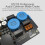 Audio Power EMI Filter Module Alternating Current Power Filter Anti-Interference Anti-Thunder 4