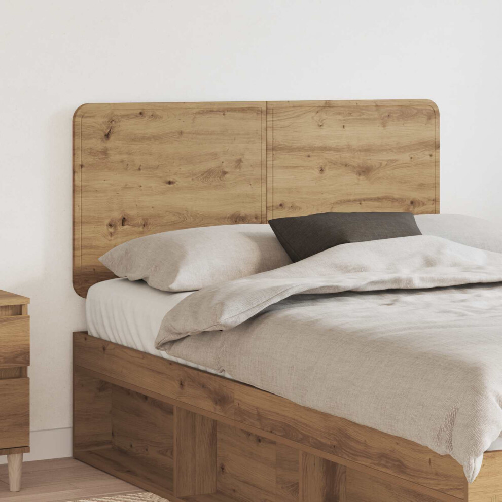 Vidaxl Headboard Artisan Oak Engineered Wood
