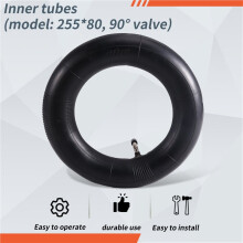255x80 Inner Tube 10-Inch Electric Scooter Inner Tire Bent Valve Stem 90 for Max G30 / G30D / G30LP Scooter