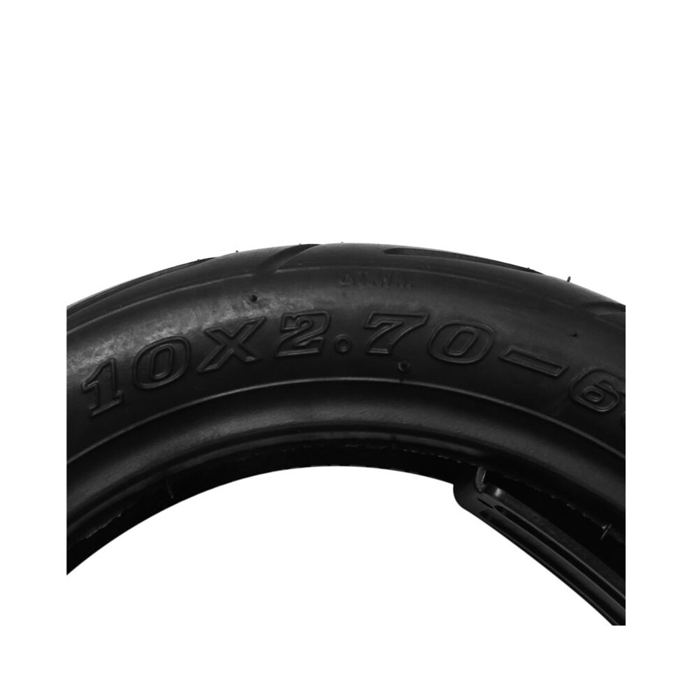 4X Tubeless Tire 10X2.70-6.5 Vacuum Tyres Fits Electric Scooter Balanced Scooter About 22.5Cm Vacuum Tires Black 4711628324602