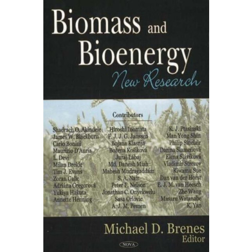 Biomass Bioenergy Hardcover Book