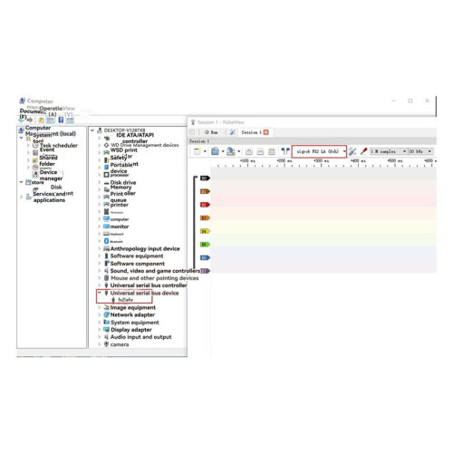 NanoDLA Logic Analyzer Kit TYPE-C SCM ARM FPGA Debugging Protocol Analyzer 24MHz SampleRate 8CH Open Source 1