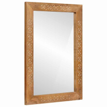 vidaXL Wall Mirror Rectangular 70 x 50 cm Engineered Wood and Glass