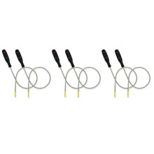 6PCS Flexible Magnetic Pickup Tool, 23.6Inch Long Flexible Bend-It Magnet Snake Pickup, Bendable Magnetic Pickup 2LB