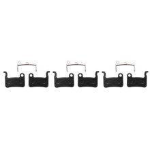 6X ZOOM Brake Pads Hydraulic Disc Brake Metal Suitable for HB875, HB870, HB100 Mountain Bike Accessories