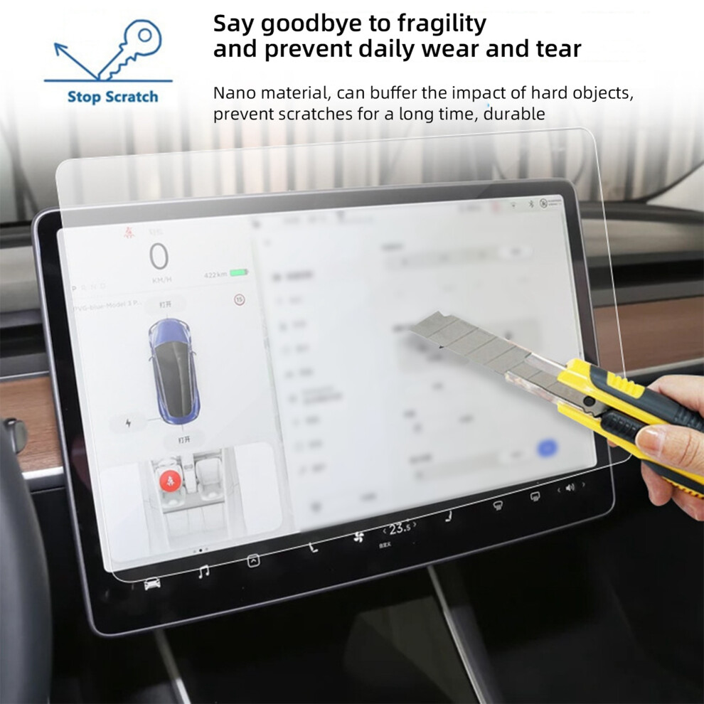 Hd Frosted Screen Protector Tesla 7293282191365