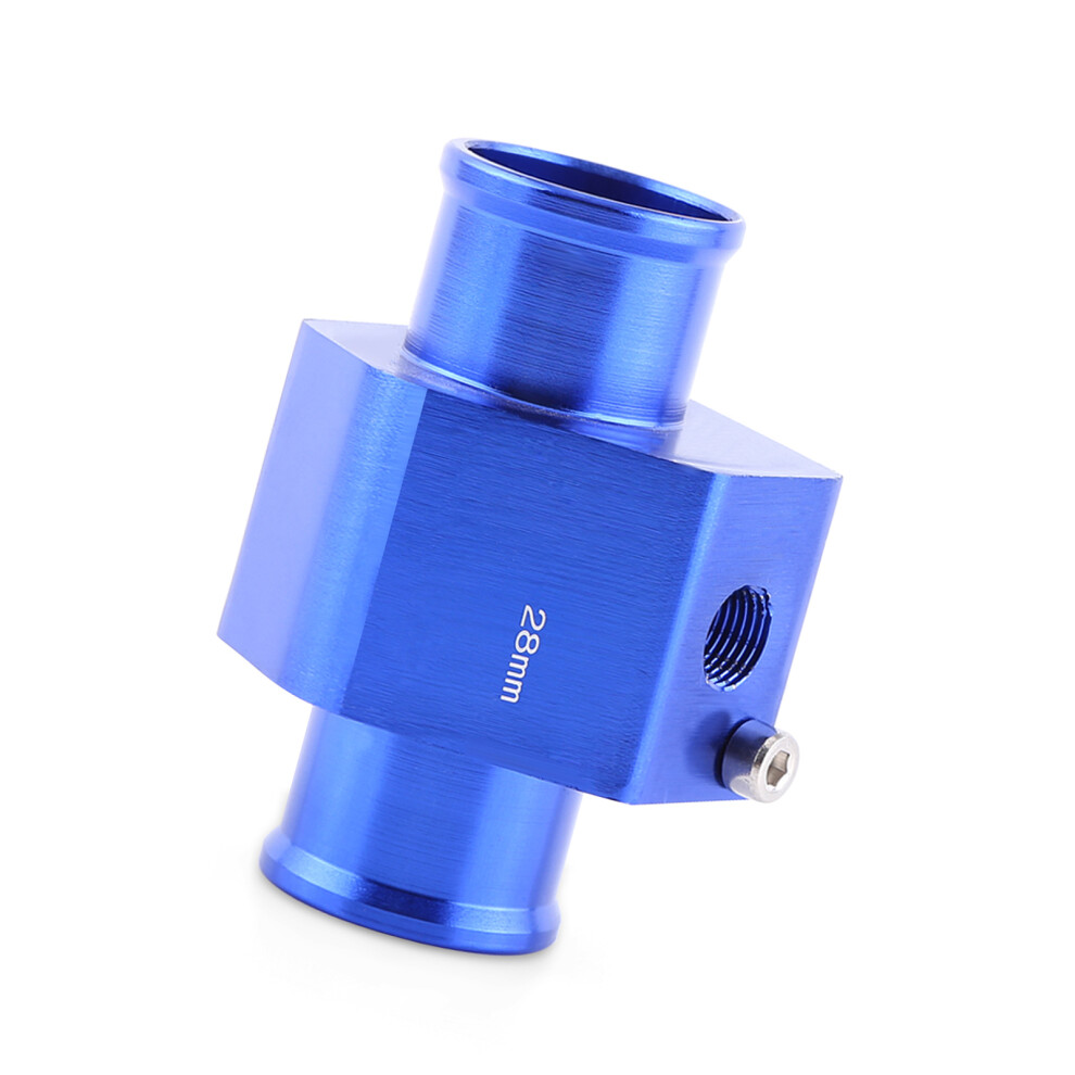 Universal Car Water Temp Joint Pipe 28Mm Blue 7293282191891