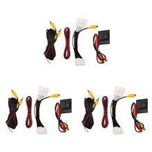 3X Car Rear View Camera Parking Assist Camera for  2 / Demio Hatchback (DJ) 14-21 Compatible Factory Screen Cable