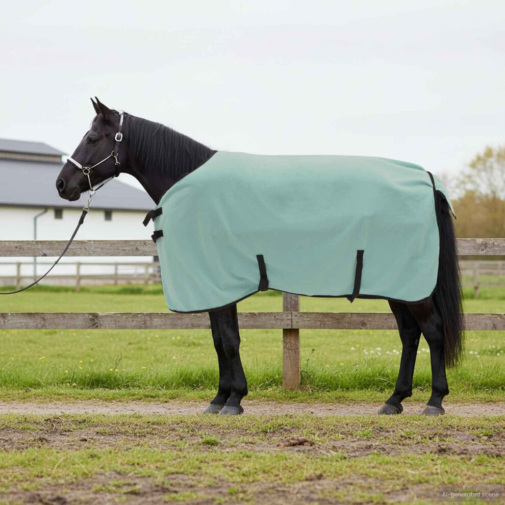 Vidaxl Horse Blanket Special Green 115 Cm Polyester