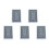 5X Multiplayer Game Card  Box Packed Waterproof Texas Playing Cards Plastic Durable Poker Magic Tricks Tool 2