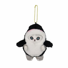 (4) Cat Adorable Shark Plush Doll Cute Shrimp Cat Bag Pendant Soft Animal Stuffed Toy