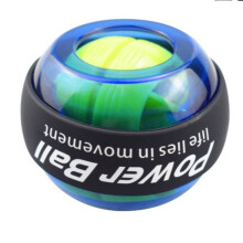 (Blue)Palla a gravità giroscopio Lightup per impugnatura e sessioni di rafforzamento allenamento