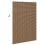 VidaXL vidaXL Roller Blind Brown 100 x 160 cm Bamboo 4
