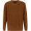 Herrenpullover Oversize Klassisch Baumwolle Bequem Warm Beige 6XL — oversize herrenpullover, pullover aus 100 baumwolle, beiger pullover 6xl 1