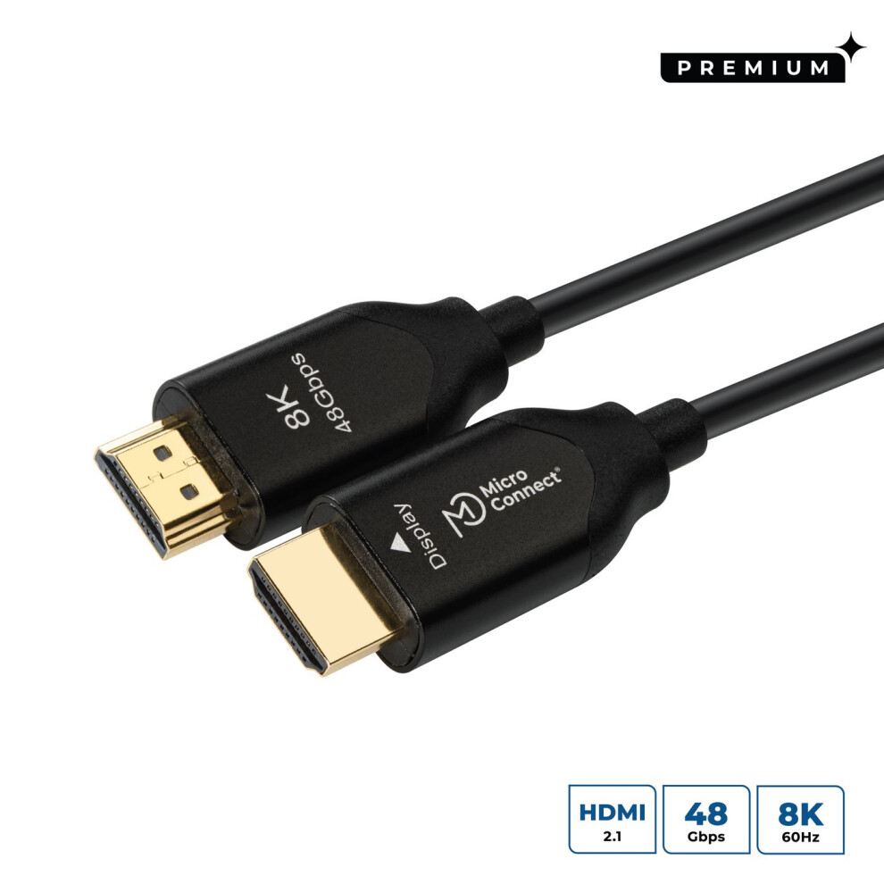 Microconnect Premium Premium Optic Fiber Hdmi 8K Cable 10M 5706998941961
