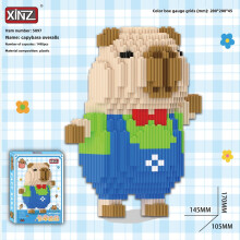 (Style 1)Kit Creativo de Bloques de Construcción de Plástico Capibara Juguete para Niños y Adolescentes Regalo