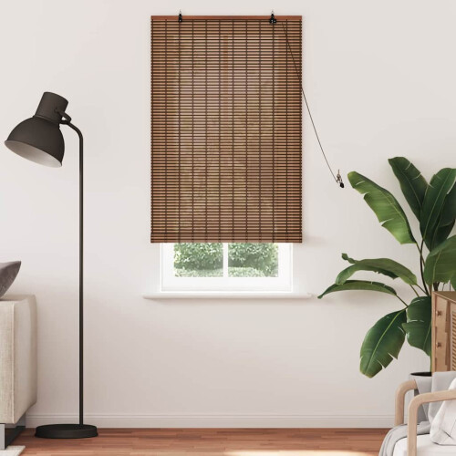 VidaXL vidaXL Roller Blind Brown 90 x 220 cm Bamboo 2
