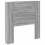 VidaXL vidaXL Storage Headboard with LED Grey Sonoma Engineered Wood 2