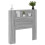 VidaXL vidaXL Storage Headboard with LED Grey Sonoma Engineered Wood 3