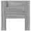 VidaXL vidaXL Storage Headboard with LED Grey Sonoma Engineered Wood 4