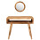 VidaXL vidaXL Dressing Table Brown 90 x 76 x 45 cm Solid Mango Wood 3