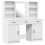 VidaXL vidaXL Dressing Table Set with Drawer 3 pcs White Engineered Wood 2