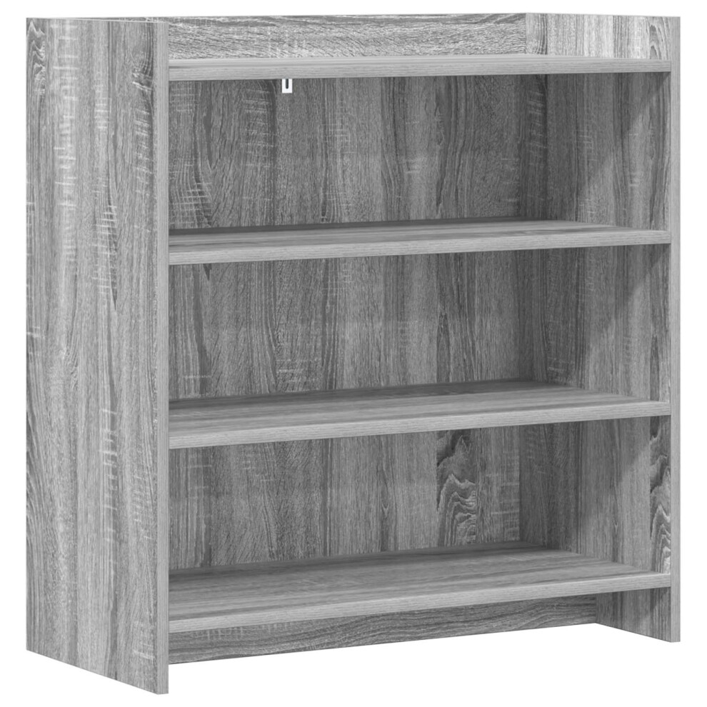 Vidaxl Sideboard Sonoma 75 X 36 X 80 Cm Engineered Wood Grey