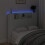VidaXL vidaXL Storage Headboard with LED White Engineered Wood 4