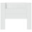 VidaXL vidaXL Storage Headboard with LED White Engineered Wood 5