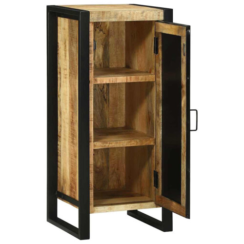 VidaXL vidaXL Bathroom Cabinet Brown 40 x 35 x 90 cm Solid Mango Wood 2