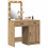 VidaXL vidaXL Dressing Table 2 pcs Brown 50 x 41 x 135 cm Engineered wood 3