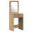 VidaXL vidaXL Dressing Table 2 pcs Brown 50 x 41 x 135 cm Engineered wood 5