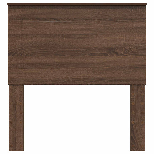 VidaXL vidaXL Headboard Brown Oak 100 cm Engineered Wood 2