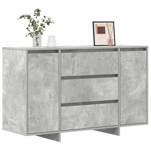 VidaXL vidaXL Sideboard Concrete Grey 120 x 41 x 75 cm Engineered Wood 2