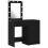 VidaXL vidaXL Dressing Table 2 pcs Black 50 x 41 x 135 cm Engineered wood 1