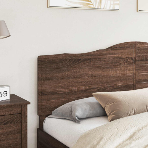 VidaXL vidaXL Headboard Brown Oak Engineered wood 2
