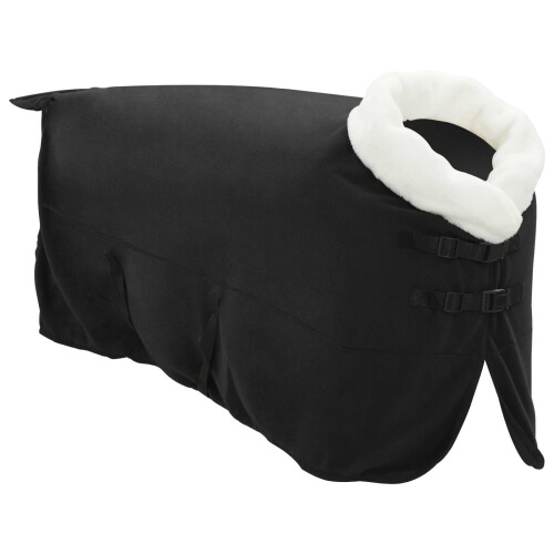 VidaXL vidaXL Pferdedecke Schwarz 155 cm Polarfleece 2