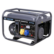 SwitZer 2800W Petrol Generator 230V for Home & Outdoor Use Compact Control Panel
