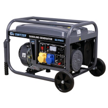 SwitZer 2800W Petrol Generator 230V for Outdoor Use With Electric Start Wheels