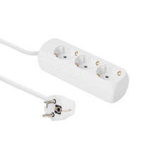 MicroConnect 3-way Schuko Power Socket 5m